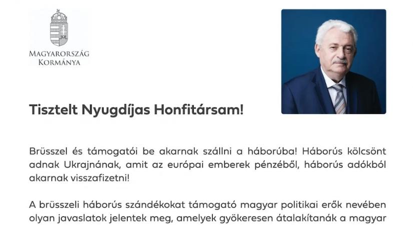 A kormány félelem-vonatán nincsen fék - már az Ügyfélkapun is riogatják a nyugdíjasokat