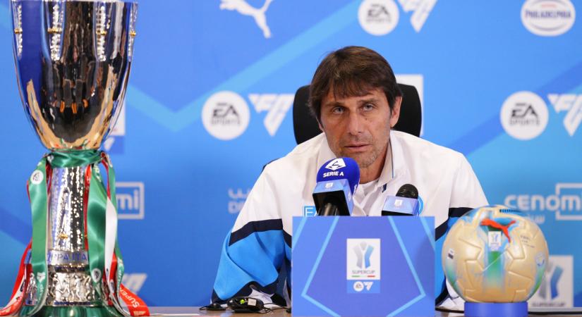 Csak a győztesre emlékeznek – Conte az olasz Szuperkupa-döntőről