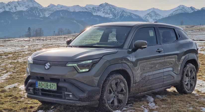 Nekivágtunk a Tátrának az új Suzukival