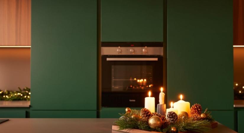 Egy apró karácsonyi trükk, amitől a konyha is ünnepi lesz