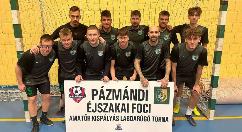 Éjszakai foci Pázmándon