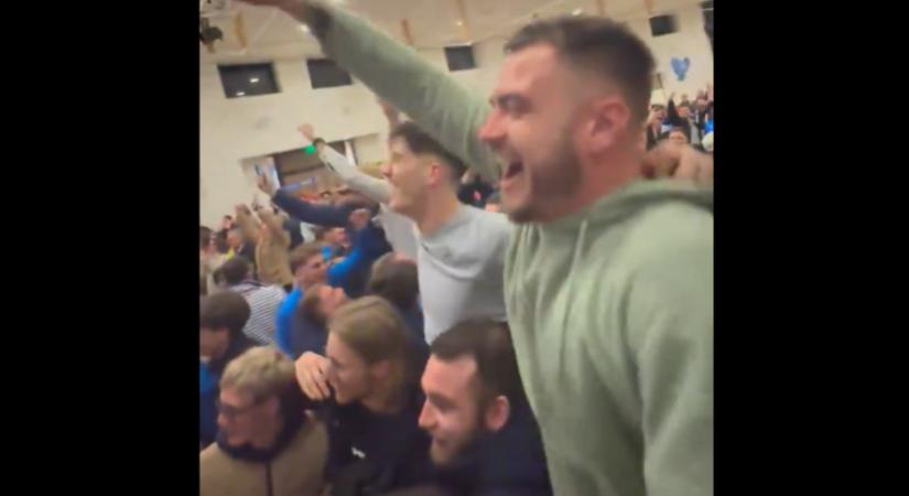 Hidegrázós: Bajnoki címnek nem örülnek úgy, ahogy a hatodosztályú csapat őrjöngött a Marseille kihúzásának