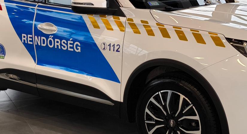 Új kínai autókat kapott a magyar rendőrség