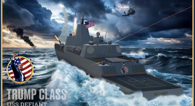 Trump új hadihajókat gyártat, amelyeket önmagáról neveztet el