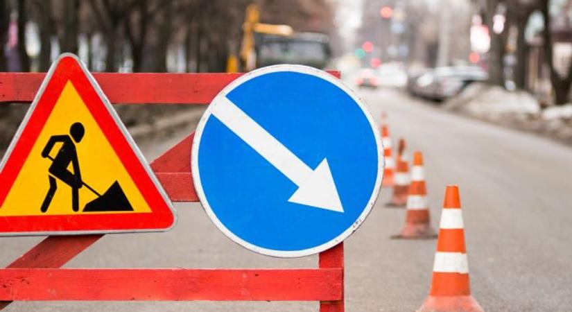 Több főúton kell forgalomkorlátozásra készülni