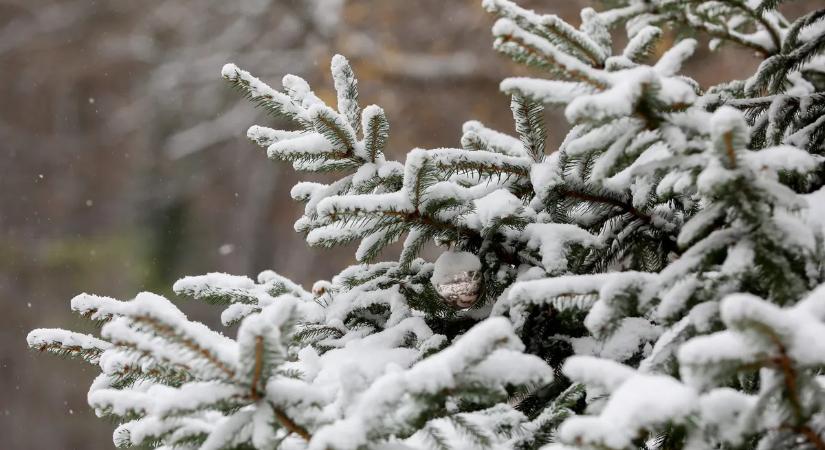 Van esély a fehér karácsonyra: itt eshet a hó