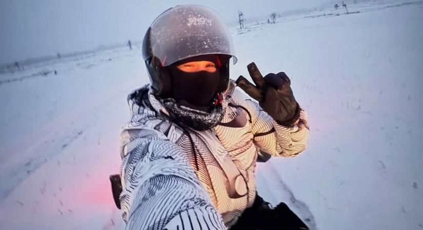 Megkezdte lappföldi kalandját Sápi Vivi