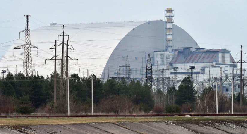 Baj van Csernobilban