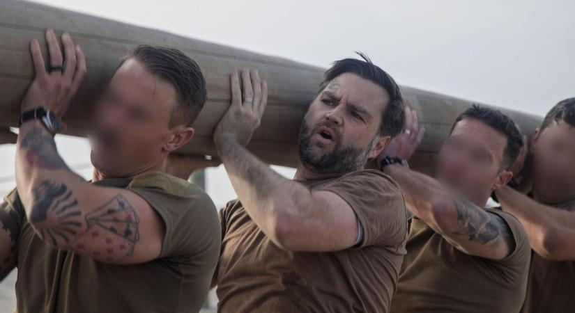 Megmutatta, milyen fából faragták: a haditengerészet egyik legelitebb egységével edzett JD Vance