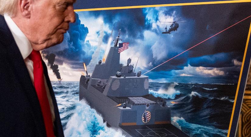 Soha nem látott méretű hadihajókból álló amerikai flotta építését jelentette be Trump