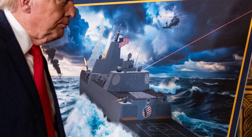 Trump bejelentette egy új csatahajó-osztály építését, amelyet saját magáról nevez el