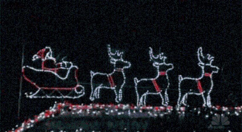 58 vizsgált karácsonyi fényfüzérből 56 áramütés-veszélyes