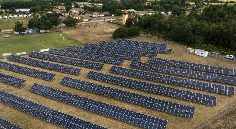 Heves megyében épül meg az ország eddigi legnagyobb napelemparkja