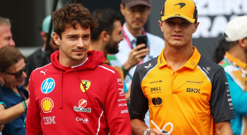 Leclerc: „Gyönyörű” Norris első F1-es világbajnoki címe