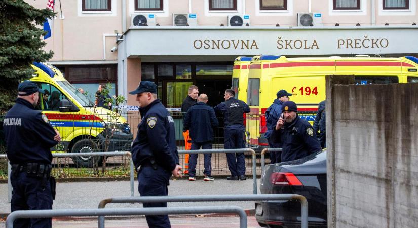 Első fokon 50 év börtönre ítélték a zágrábi iskolai késelőt