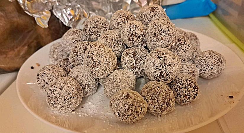 Kókuszgolyó recept: egyszerű, gyors és mennyei