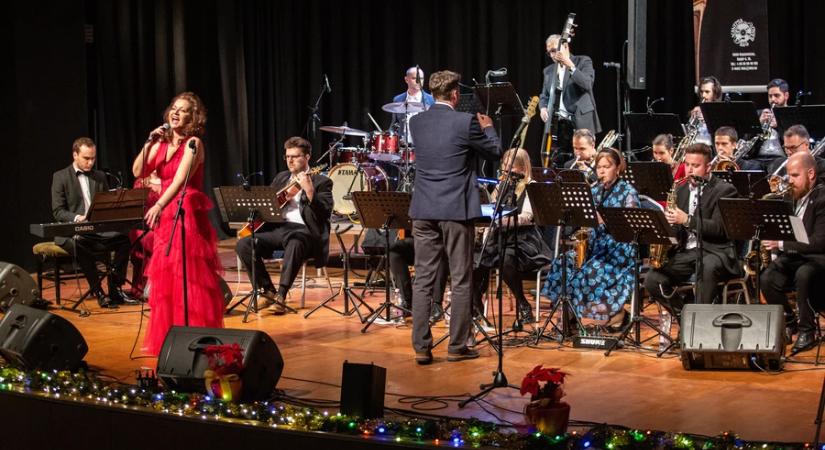 Behumi Dóra és Gayer Mátyás voltak a Kanizsa Big Band vendégei