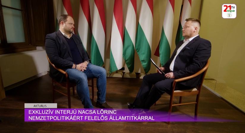 Aktuális (2025.12.23) Exkluzív interjú Nacsa Lőrinc nemzetpolitikáért felelős államtitkárral (videó)
