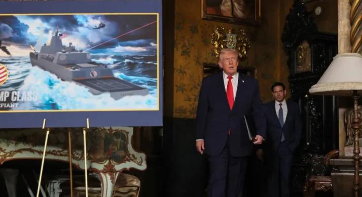 Trump új hadihajókat rendelt – Saját magáról nevezné el őket