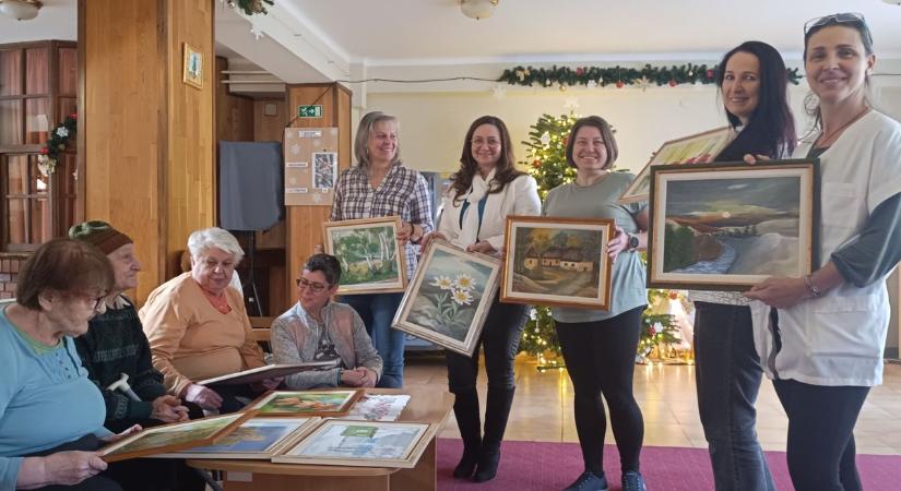 Karácsonyi meglepetés a kiskunfélegyházi szociális otthonban