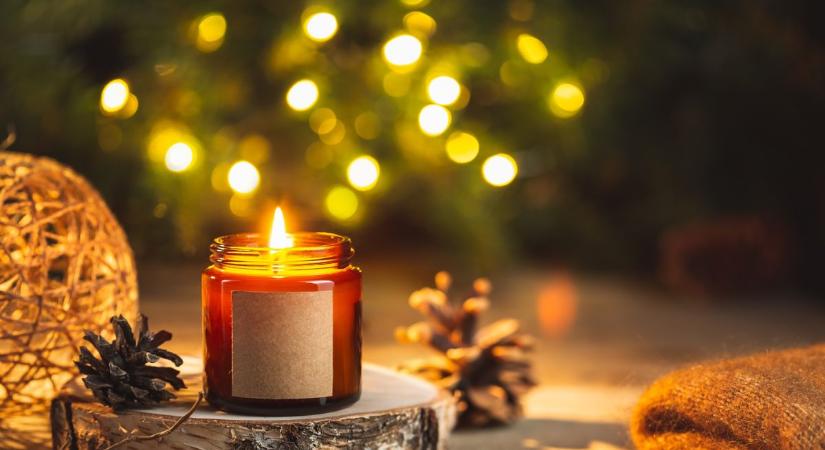 Karácsonyi illatgyertyák: ránk és a környezetre is veszélyesek