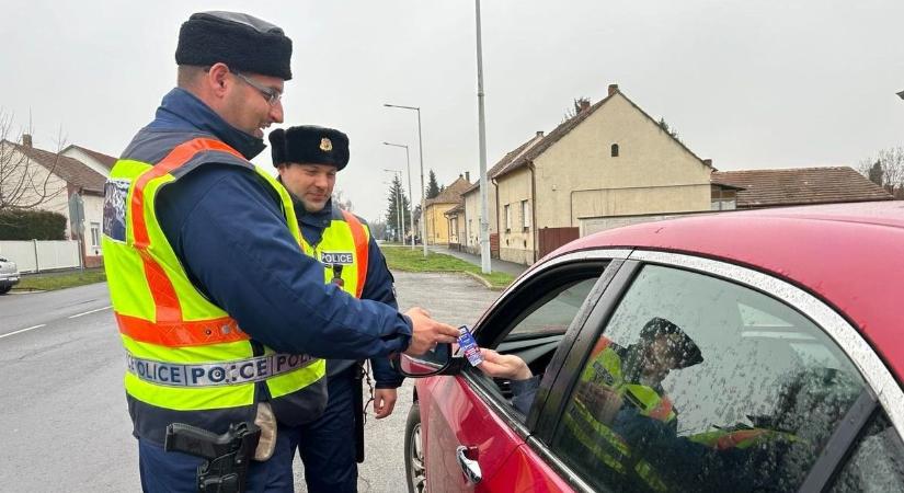 Több mint hatezer autóst állítottak meg az autósok néhány nap alatt, mindenkivel megfújatták a szondát