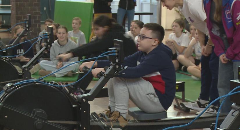 Ergométer háziverseny, a karácsony jegyében