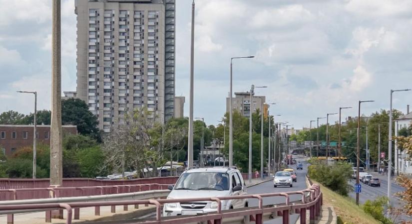 Homokkerti felüljáró bővítése: valami megmozdult