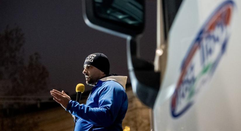 Ökrösszekérrel kezdte a kamionos demonstrációt megszervező Orosz Tiborék fuvaros dinasztiája