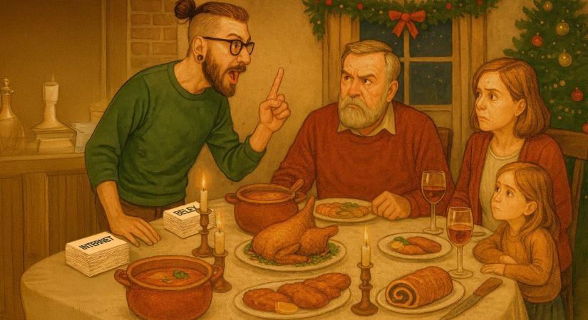 Itt a független-objektív kézikönyv, hogy hogyan éld túl a karácsonyt jobbos rokonokkal!