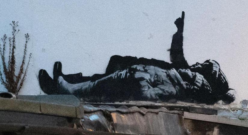 Banksy, az ismeretlen graffiti-sztár ismét meglepte a világot