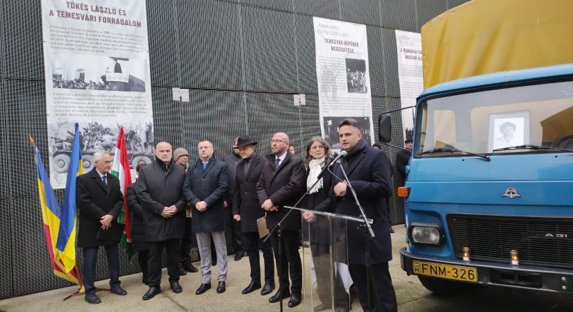 Tóth Sándorra, a romániai forradalom vásárhelyi áldozatára emlékeztek