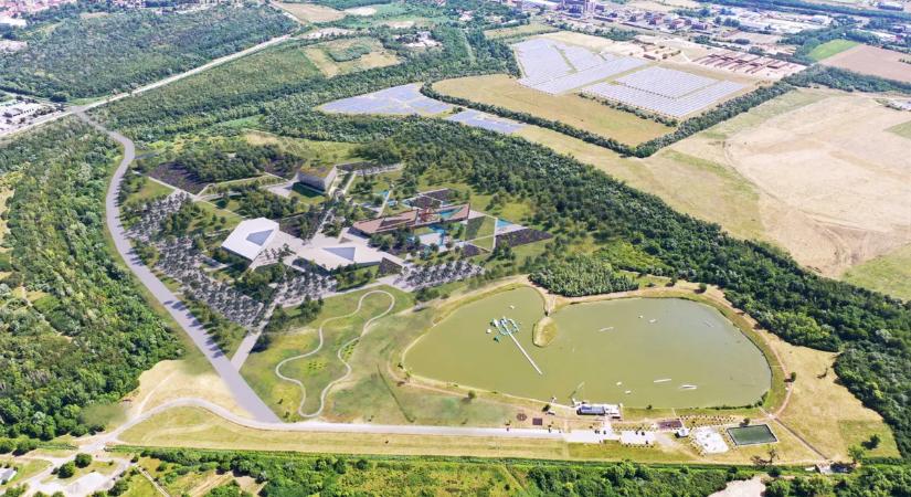 Hipermodern aquapark épül egyik vidéki nagyvárosunkban