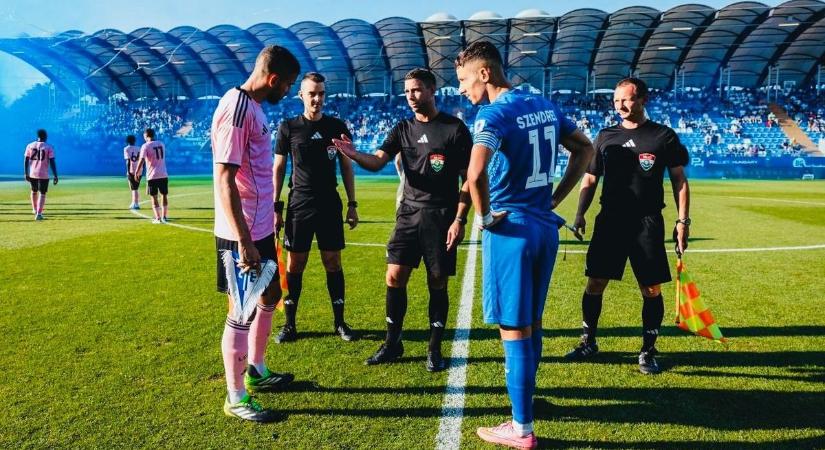 Bemutatkozott az NB I.-ben az egerszegi Molnár Attila, a profi keret a célja