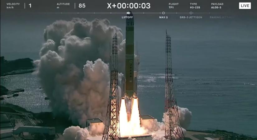 Meghibásodott a japán űrrakéta, egy navigációs műhold bánta a dolgot