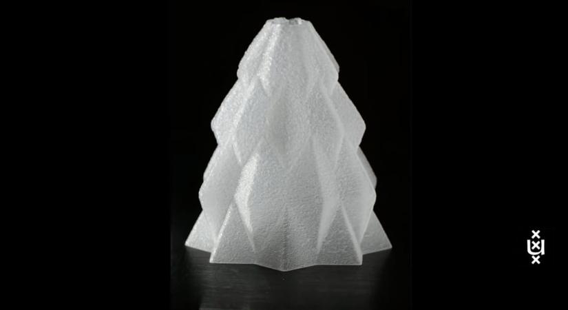 Karácsonyfa jégből? A kutatók már kinyomtatták, és ennek nagyon is van értelme – videó