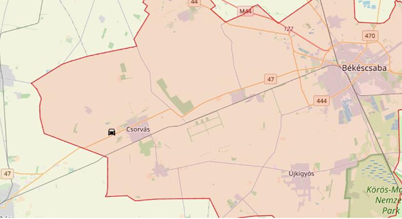 Traktor és személyautó ütközött a 47-es főúton