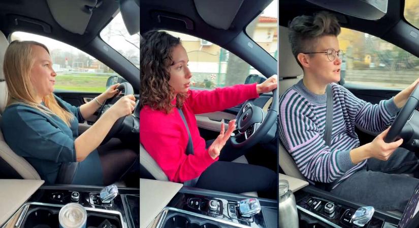 Vedd észre, hogy a többi autóban is emberek ülnek!