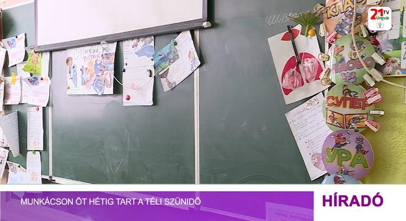 Munkácson öt hétig tart a téli szünidő (videó)