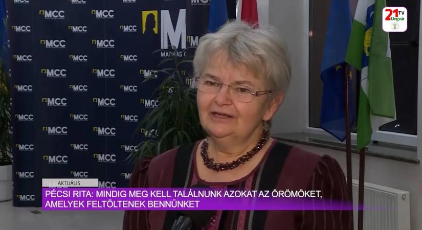 Aktuális (2025.12.23) Pécsi Rita: mindig meg kell találnunk azokat az örömöket, amelyek feltöltenek (videó)