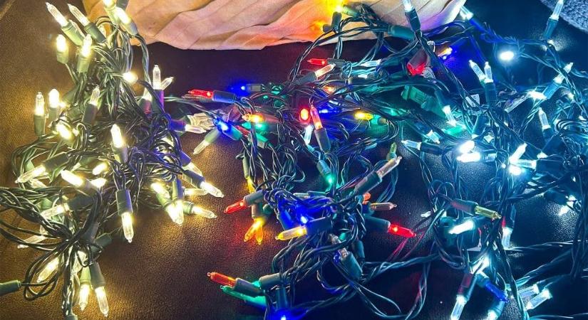 Veszélyesek lehetnek a karácsonyi fények