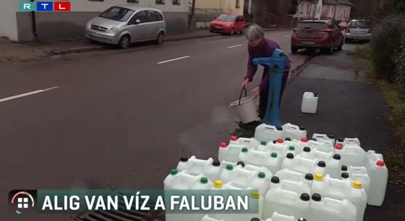 Lehet, hogy vezetékes ivóvíz nélkül kell kibírni a karácsonyt a Nógrád megyei Somoskőújfalun