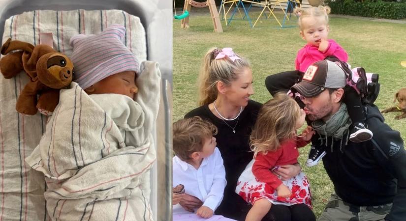 Újabb baba a családban: megszületett Anna Kournikova és Enrique Iglesias negyedik gyermeke