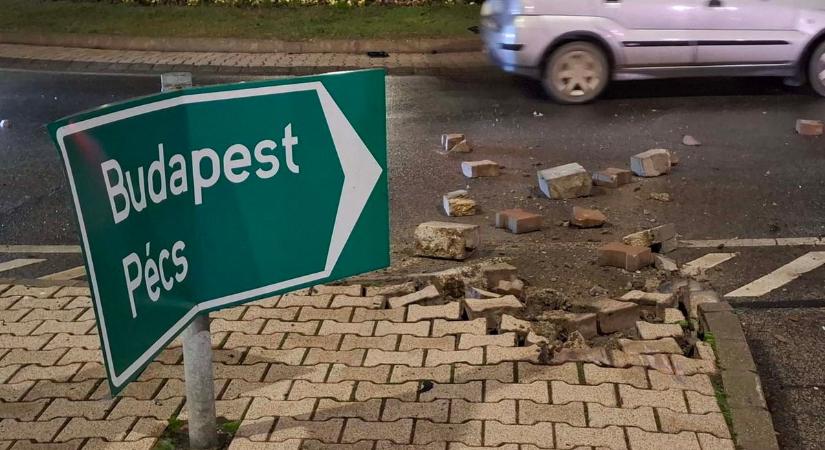 A károkozót terhelik a helyreállítási költségek a vasárnapi baleset után