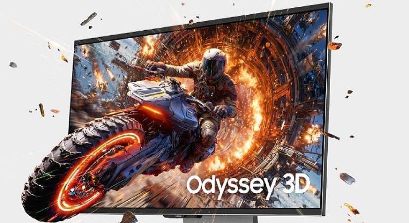 Szupernagy, 6K felbontású 3D-s monitort jelentett be a Samsung