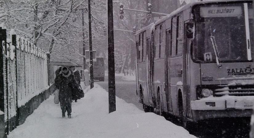 Ez volt az igazi tél Zalában - emlékszik még rá? (Képgaléria)