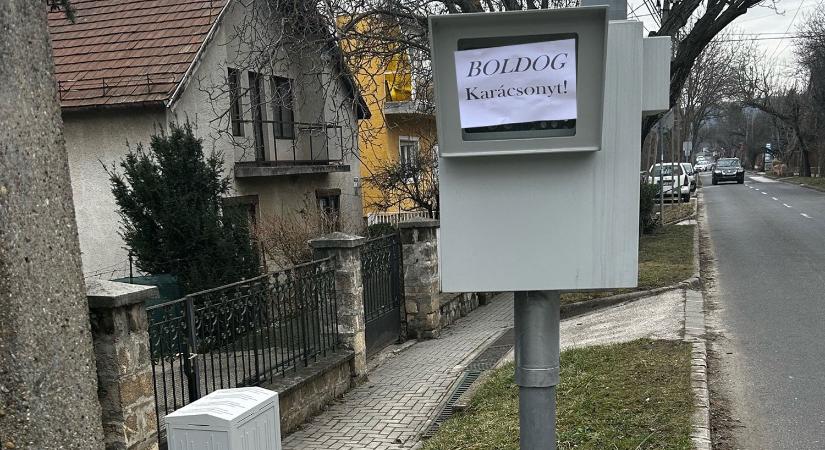 Karácsony ajándékot kaptak a gyorshajtók Szegeden