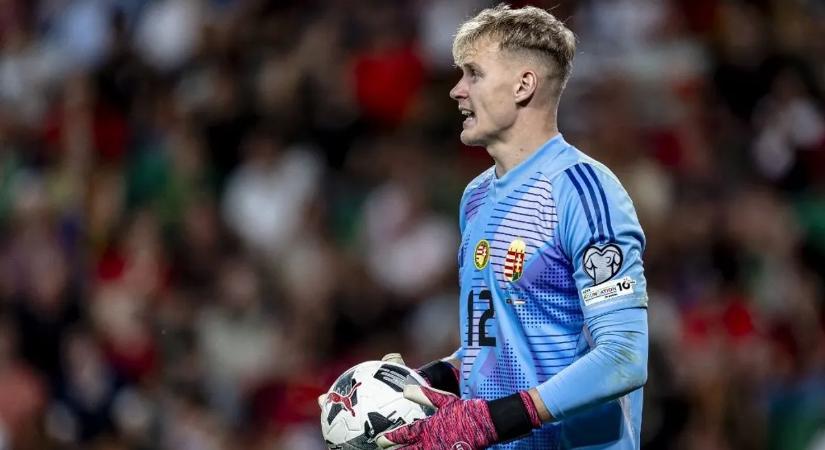 Rossz hírt jelentett be karácsony előtt a magyar válogatott kapusa