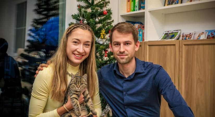 Új otthonukban fogadott minket a hazaköltöző sportoló házaspár