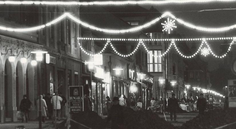 Így díszítettek a zalai városok, amikor még havas volt a karácsony (galéria)